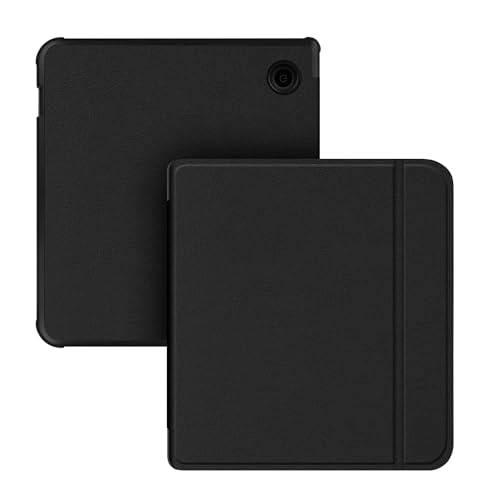 Stianiiie fodral för 7" Kobo Libra H20 Premium PU läderskydd för KoBo Libra H2O-fodral