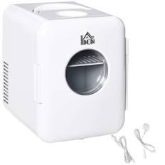 Hvid Bilkøleboks 4L Minikøleskab 12V/230V 60W Camping