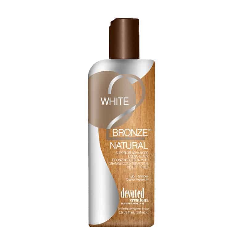 White 2 Bronze Natural tanning lotion – Devoted Creations