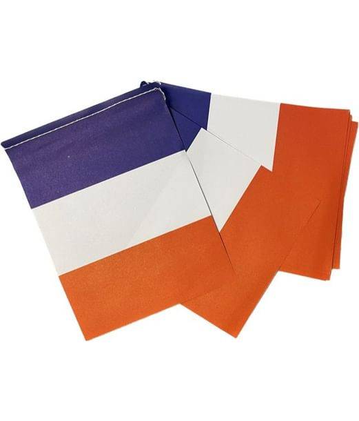 Flagguirlande Frankrig
