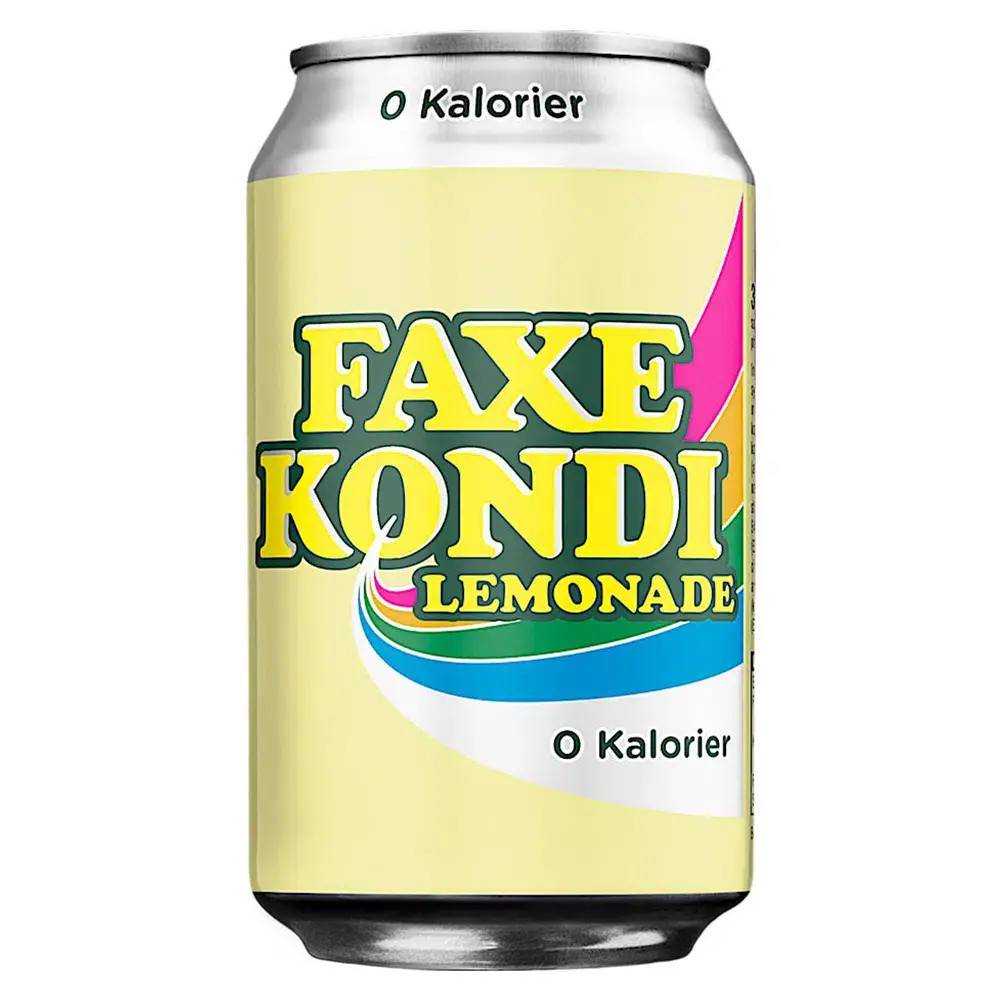Faxe Kondi Lemonade 0 kalorier, 330 ml