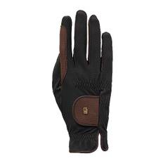 Roeckl Sport vinterhandske Malta, unisex ridhandskar, svart/mocka, 7,5