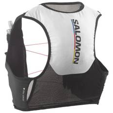 Salomon Sense Pro 6 Race Flag Trailrunningryggsäck Storlek XXS Färg grå