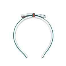 GUCCI KIDS New Marzolina Hairband With Ribbon
