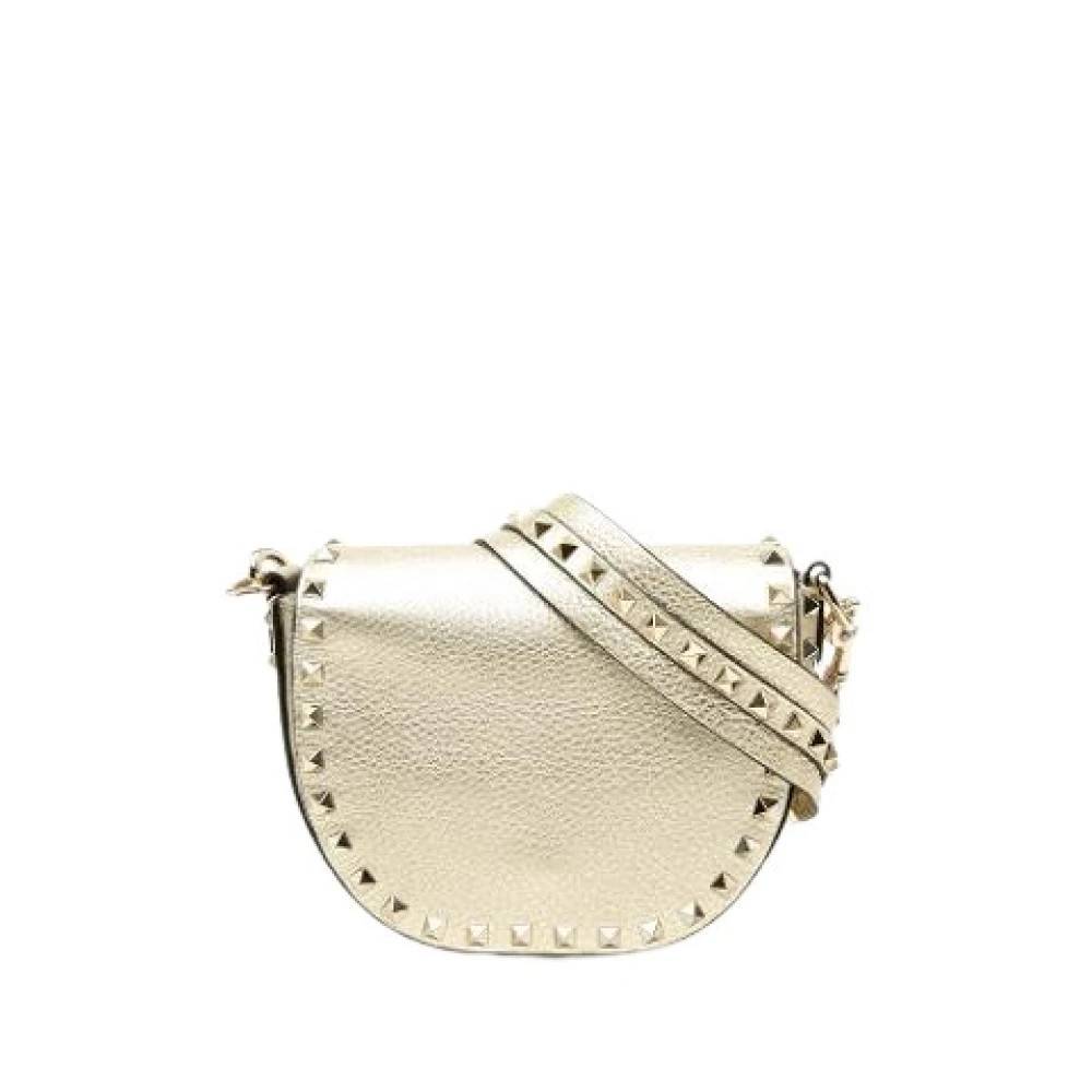 Valentino Vintage Pre-owned Vintage Skuldertaske - Vintage - Dame - Gul - ONE SIZE - Uld