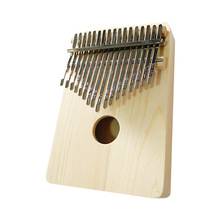 17 or 10 nycklar musikaliskt miniljud barn handhållen tumme piano trä kalimba finger nybörjarunderhållning diy