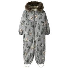 Name It Flyverdragt - NmnSnow10 - Ultimate Grey/Woodland - Name It - 2 år (92) - Flyverdragt