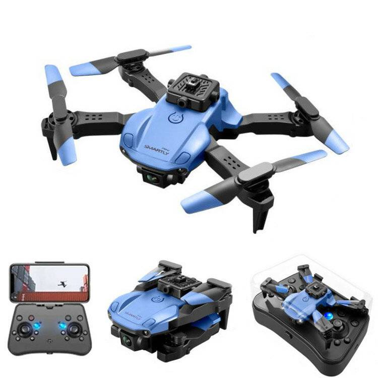 4DRC V26 Mini WiFi FPV med 4K HD-kamera 360° Infraröd hinderundvikning LED Fällbar RC Drone Quadcopter RTF