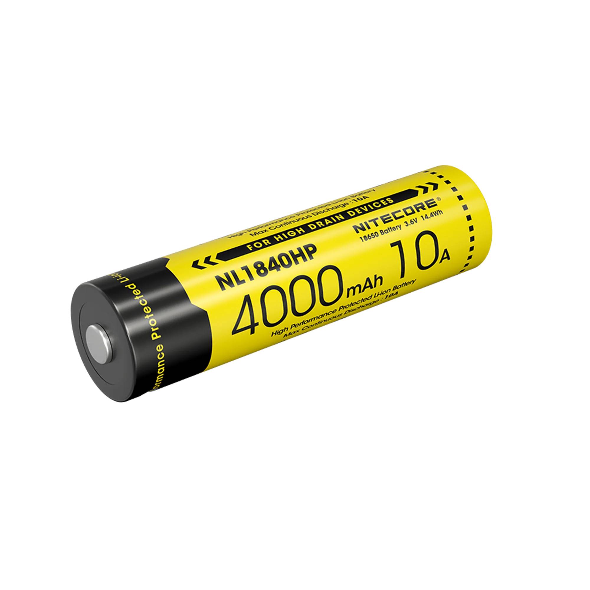 Nitecore NL1840 HP Uppladdningsbart batteri