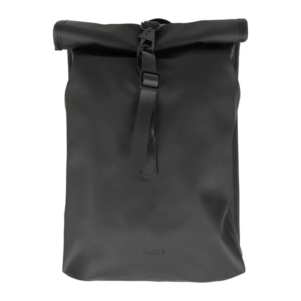 Rains Rolltop Mini Rygsæk - Tasker - Dame - Sort - ONE SIZE -