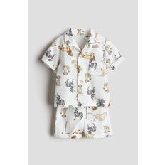 Baby - Hvid/Løvernes Konge 2-delt sæt i bomuld med tryk - Size: 98 (2-3Y) - H&M