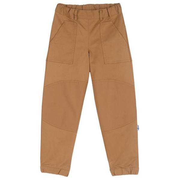 Finkid Kid's Kelmi Canvas Fritidsbyxa Barn Storlek 110/120 Färg brun