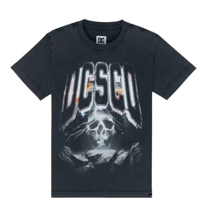 Skull Storm - Short Sleeve T-Shirt for Boys 8-16 Boys 8-16 Black Short Sleeve T-Shirt