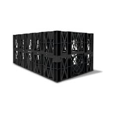 Wavin regnvandskassette sort 500x400x1000 (let last) Wavin 0570720 PP Aquacell Lite
