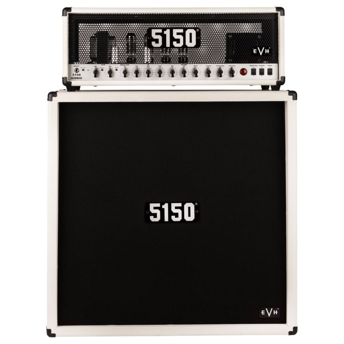EVH 5150 Iconic 80w Head and Cabinet bundle Ivory