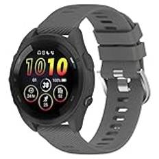 LIUZIHAN 18 mm rem kompatibel med Garmin Vivoactive 4S, slitstark, silikonersättningsarmband för Garmin Vivoactive 4S., Garmin Vivoactive 4S