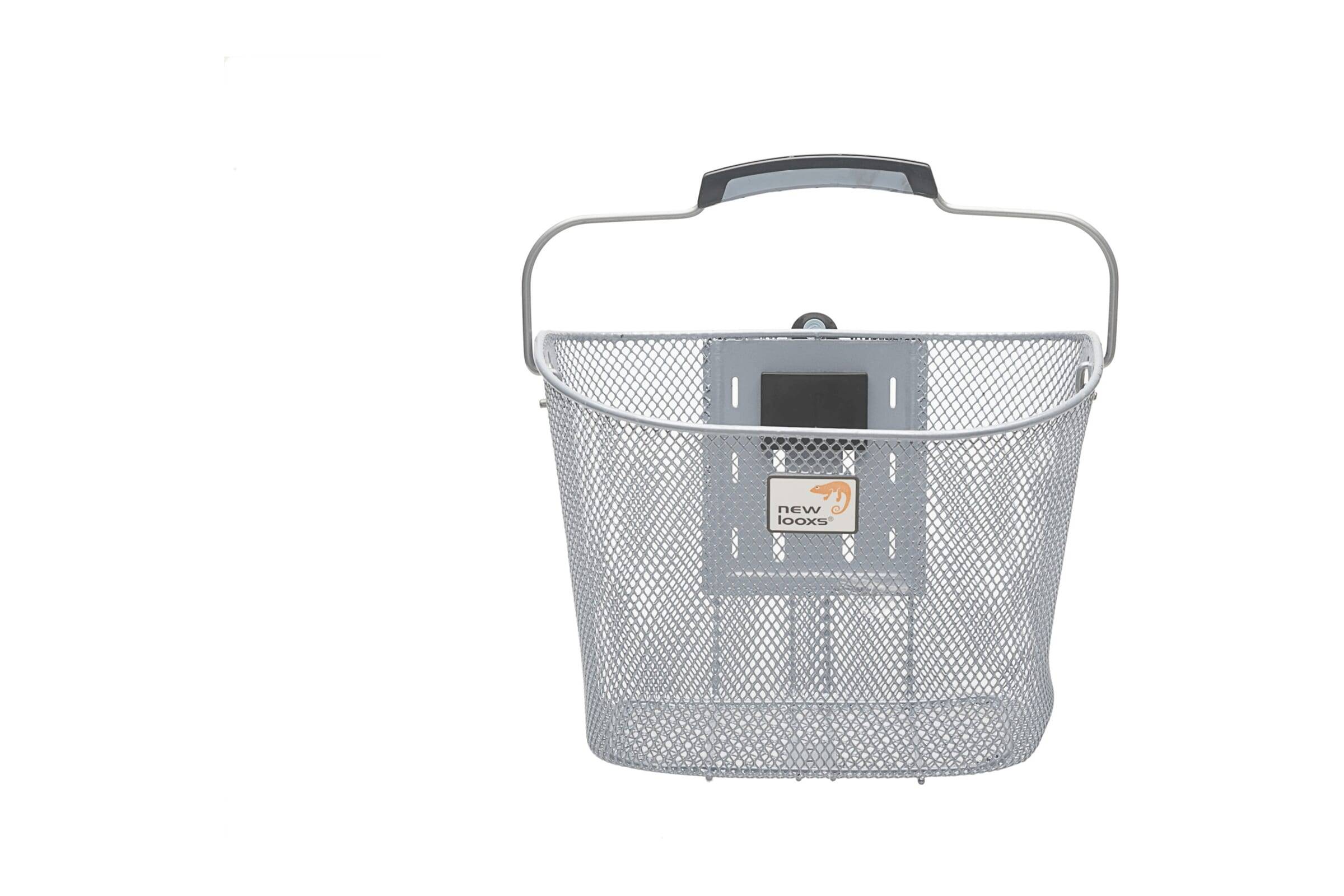New Looxs kurv Tuscany Smartlock afn 19L sølv 34x25x25cm