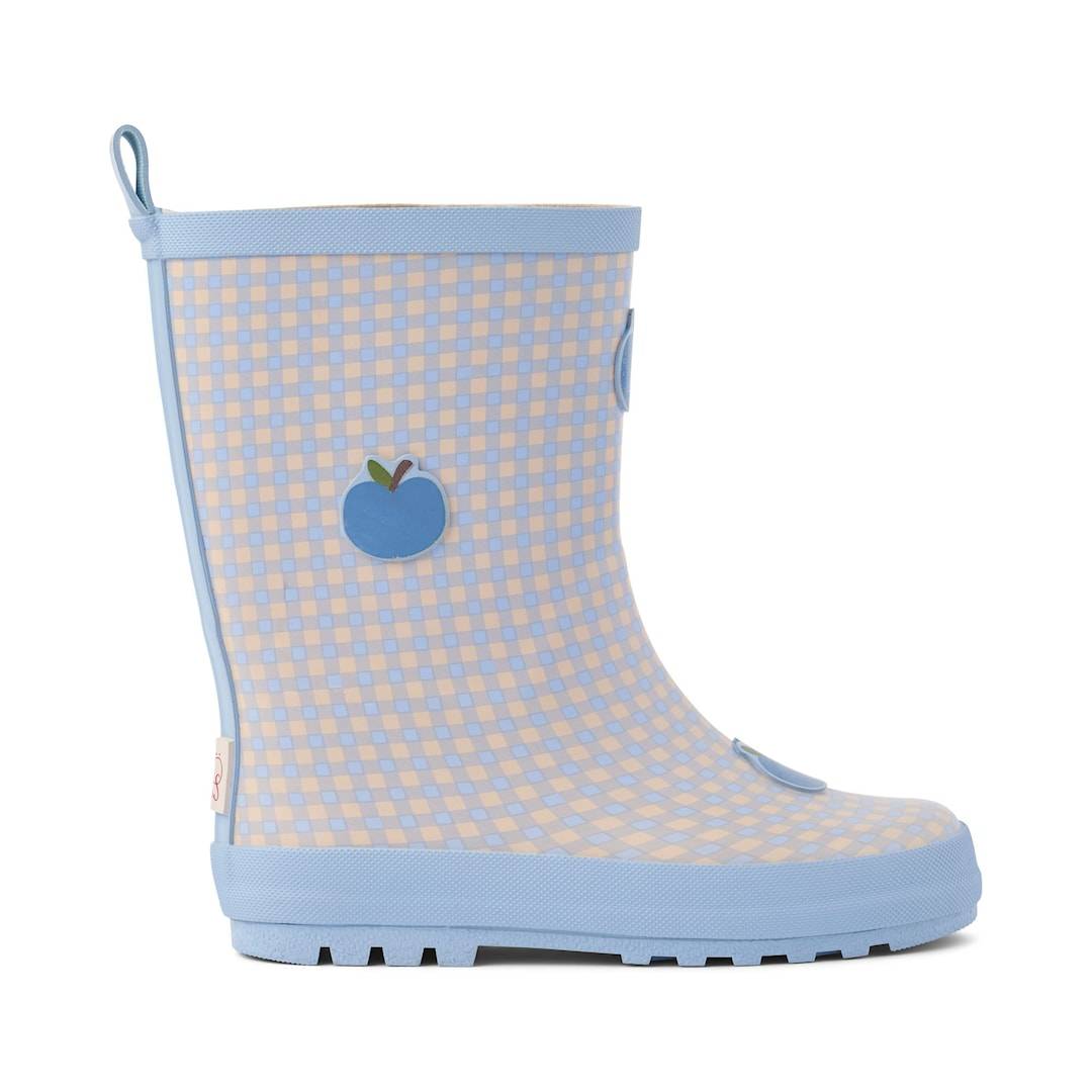 Flöss Misty Regnstøvler Apple Gingham Apple Gingham 28 EU Blå 28 EU Drenge, Piger
