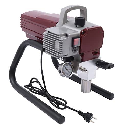 Spraymålningsmaskin, 1 800 W 1,8 l/min spraypistol färgspraysystem, Airless Paint Spray 220 V lackeringsmaskin Airless färgspruta sprutmaskin airlessapparat vägglackeringspistol