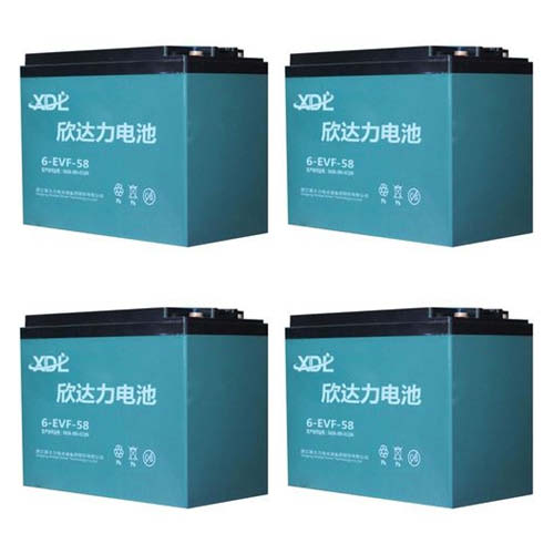 Xupai E Bike 48V/58Ah AGM batteripakke