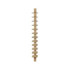 Källemo Pilaster vägghylla Såpad ek - Beige