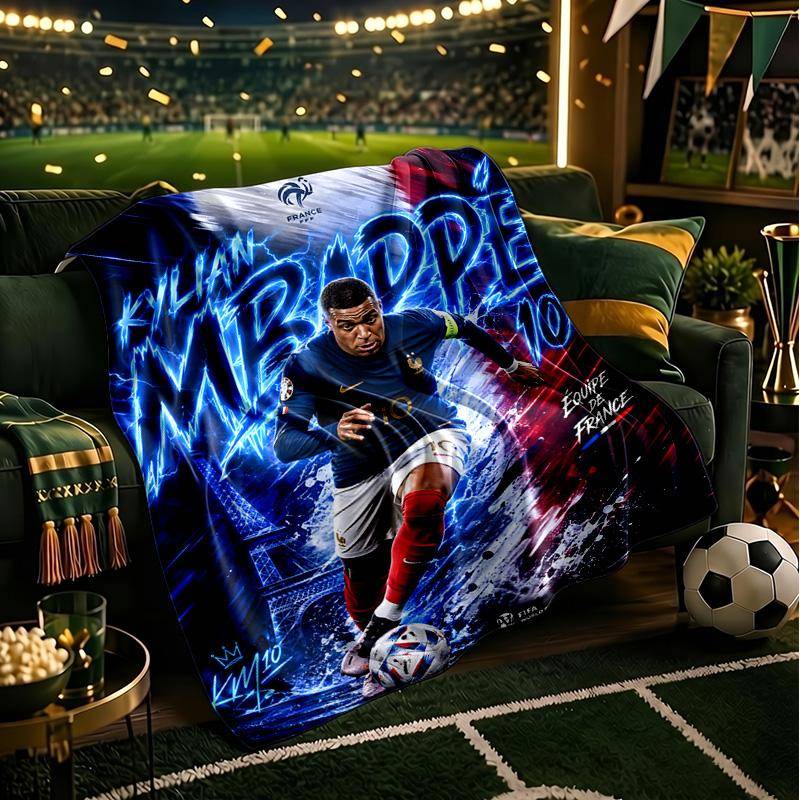 Mba-ppe's France Glory Blanket Lightweight Ideal Bedding Blanket Perfect for Travel, Camping, Living Rooms, Offices, Sofas, Fan Christmas gift