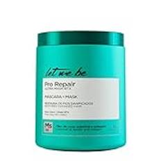 Let Me Be - Botox Hair Pro Repair Ultra Mask en une étape, professionell volymreducerare, kokosolja med kollagen och keratin, ekologisk och formaldehydfri (1Kg)