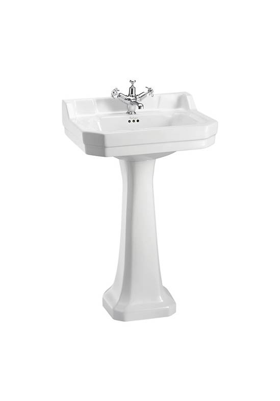 Burlington tvättställ edwardian med standardpiedestal