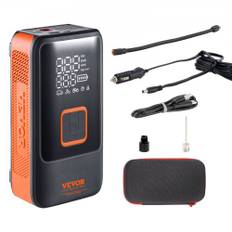 VEVOR Tire Inflator Bærbar luftkompressor Dobbeltcylindre 12000mAh Auto-Off