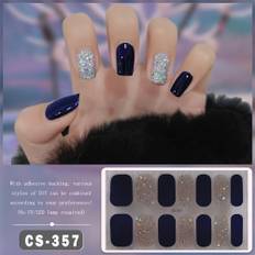 Dashing Diva Nagelremsor Dammode Nagelstickers Självhäftande Hela Stickers Nagel Täckta Nagel Vattentäta Fria Försegling Gel Nagellack Film
