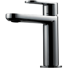Tapwell CA071 et-grebs badarmatur - black chrome
