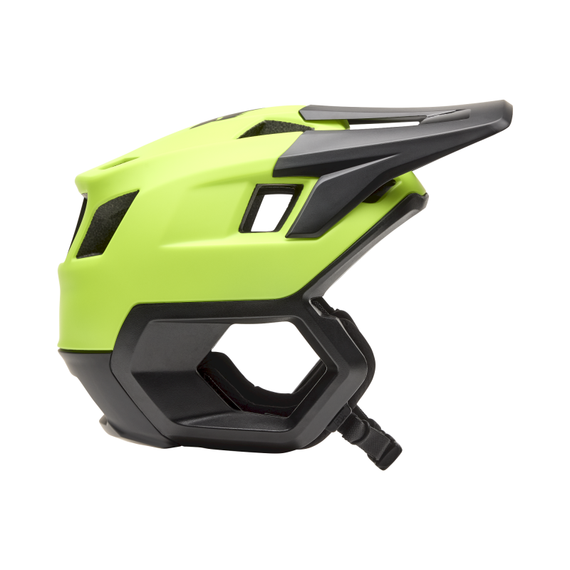 Fox Racing Dropframe Helmet - Fullfacehjälm Fluorescent Yellow M