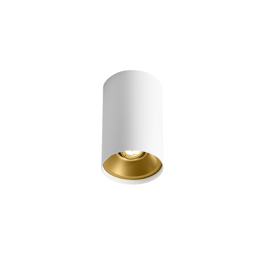 Solid Petit 2,0 loftlampe Wever & Ducré - Hvid/guld