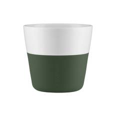 Lungo-mugg 2 st., emerald green