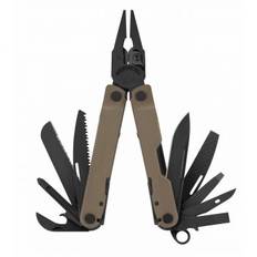 Leatherman Rebar Multitool Coyote + Black with Nylon sheath 17 functions boxed