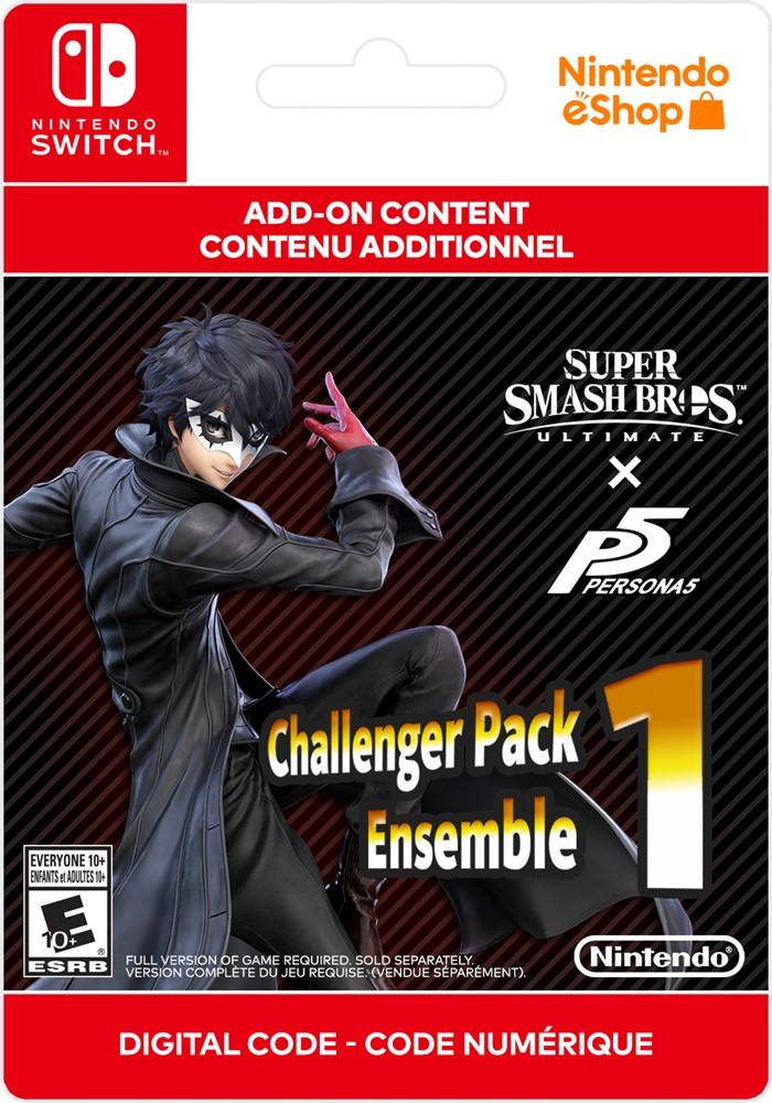 Super Smash Bros. Ultimate - CHALLENGER PACK 1 DLC EU Nintendo Switch (Digital nedladdning)