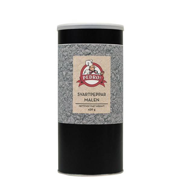 Svartpeppar malen 430g