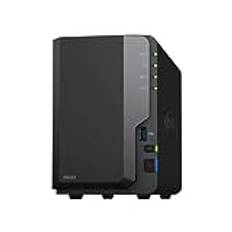 Synology 2-Bay NAS DS223 (diskfri) Svart