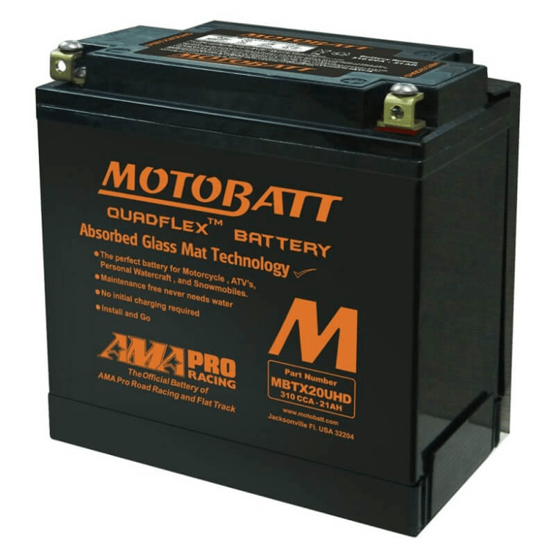 Motobatt 12V 21Ah 320A batteri MBTX20U HD