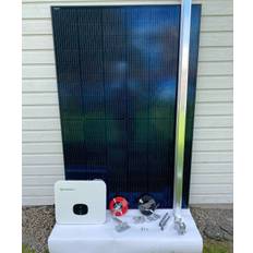 Komplett solcellspaket Hybrid 5 kW Austa/GROWATT, Wi-Fi övervakat