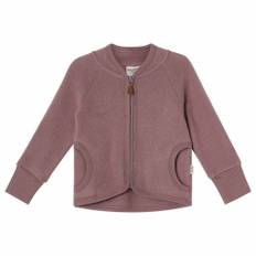 Kuling Adelaide Ullfleecejacka Syrenlila 110/116 cm Wool Lila  110/116 cm  Unisex