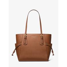 MK Voyager Large Saffiano Leather Tote Bag - Brown - Michael Kors - ONE SIZE
