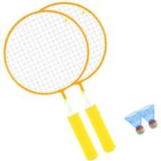 1 set badmintonracket för barn dra åt tråd vidga racket färgat badmintonset fritidsleksaker för barn nybörjarträning