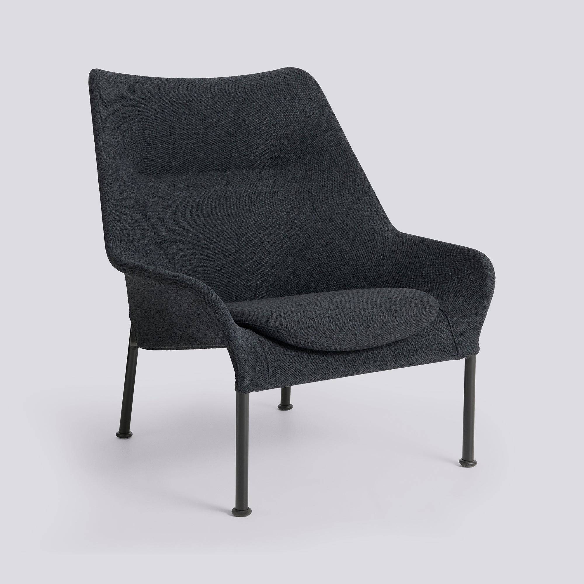 Hay O2 Lounge Chair - Soft Black