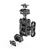 SMALLRIG HawkLock Quick Release Ballhead Magic Arm 360° Rotation Artikulerande Magisk arm med 1/4"-20 Skruv för Fältmonitor, Kamera, Ljus, Maxbelastning på 5 kg, Aluminiumlegering - 3515C