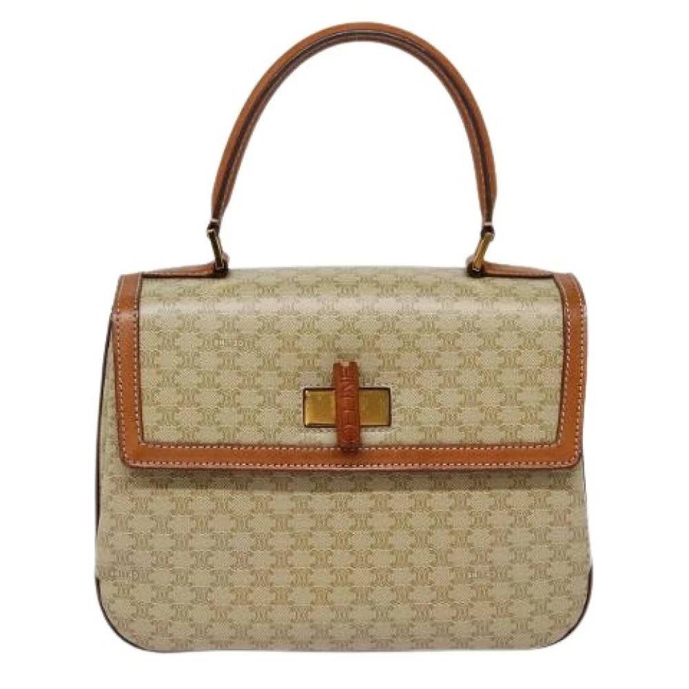 Celine Vintage - Pre-owned Vintage konvertibel handväska med handtag Vintage - Dam - ONE Size - Läder