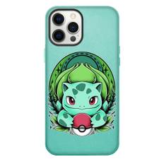 Pokemon Bulbasaur Phone Case For iPhone Samsung Galaxy Pixel OnePlus Vivo Xiaomi Asus Sony Motorola Nokia - Bulbasaur Holding Pokeball
