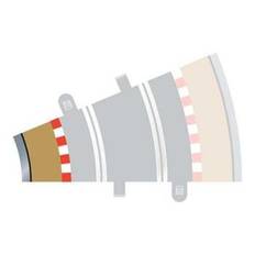 Scalextric C8280 Radius 2 Curve Inner Borders 22.5° x 4