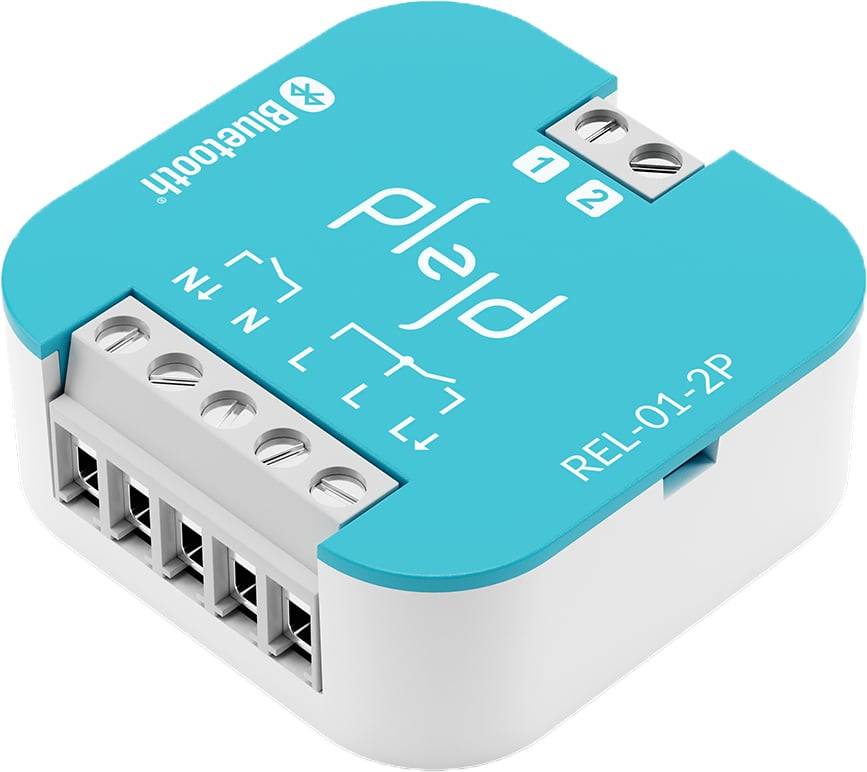 Plejd Relä REL-01-2P 1/2-pol 16A/13A Mesh Bluetooth