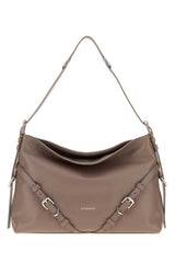 Givenchy Voyou Shoulder Bag — Taupe
